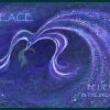 A Dove passes in the night made of trailing stars reminding us to believe in the dream of peace.