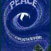 A dove circles the night sky reminding us that peace is not just for the holidays, but for everyday.