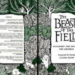 The Beasts of the Field | Children's Activity Coloring Book- Cover
Two color cover to a book of 17 coloring activities created by Suzanne M. Parker and designed and illustrated by Lorraine Kastler published in 1985 by Cornerstone Publications.